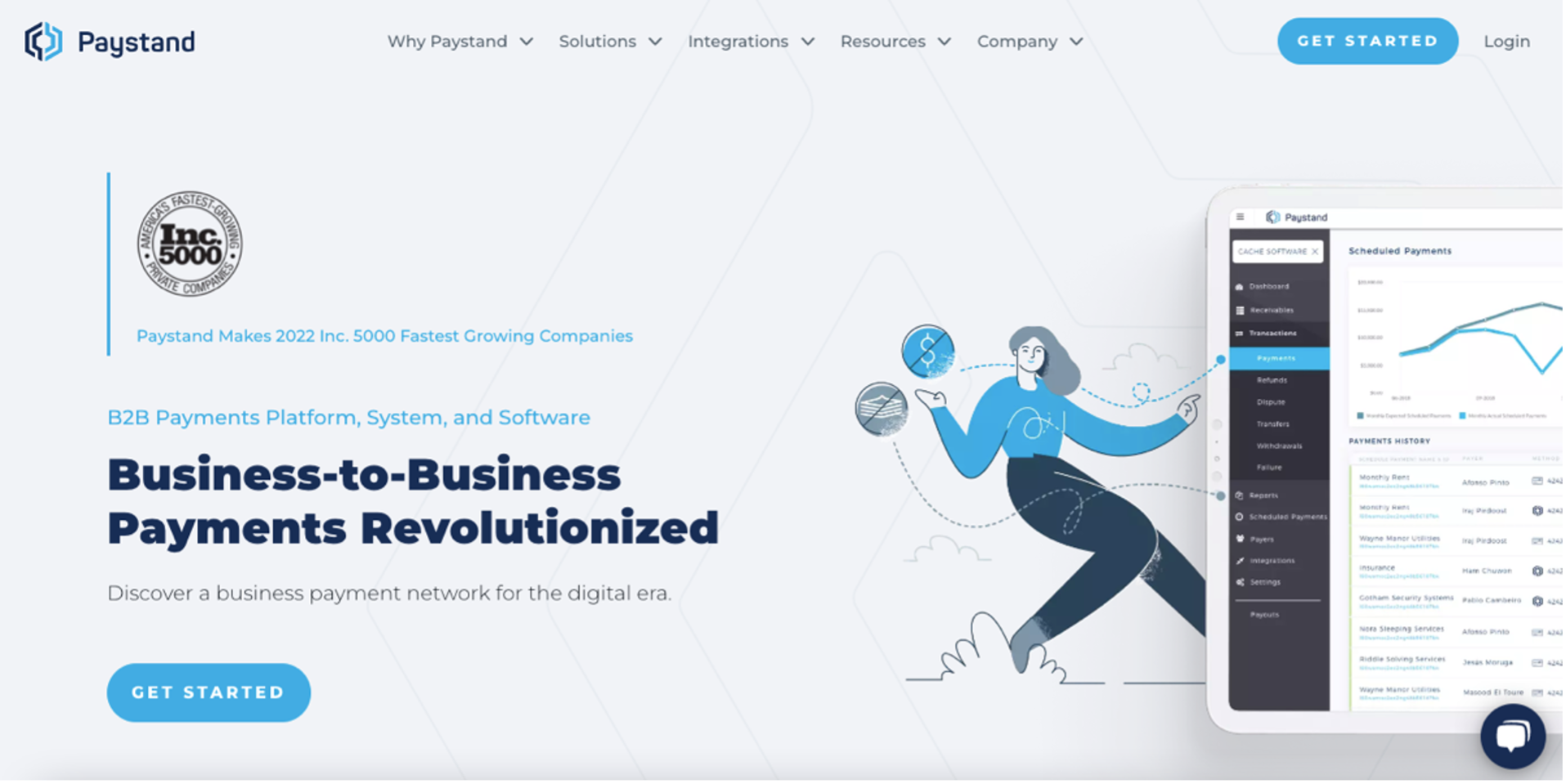 Paystand's Website