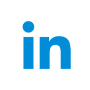 LinkedIn footer logo white, v1