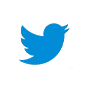 Twitter footer logo white, v1