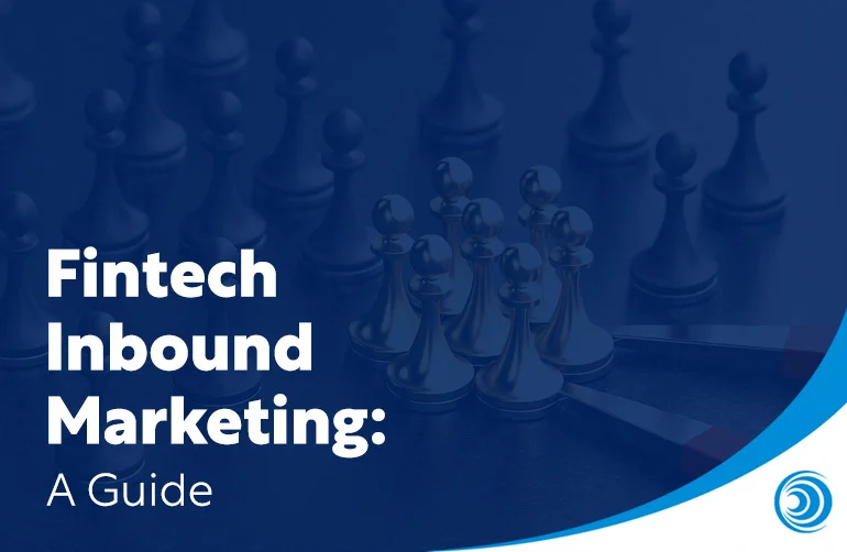 Illustration of chess pieces representing strategy and planning in fintech inbound marketing and lead generation.