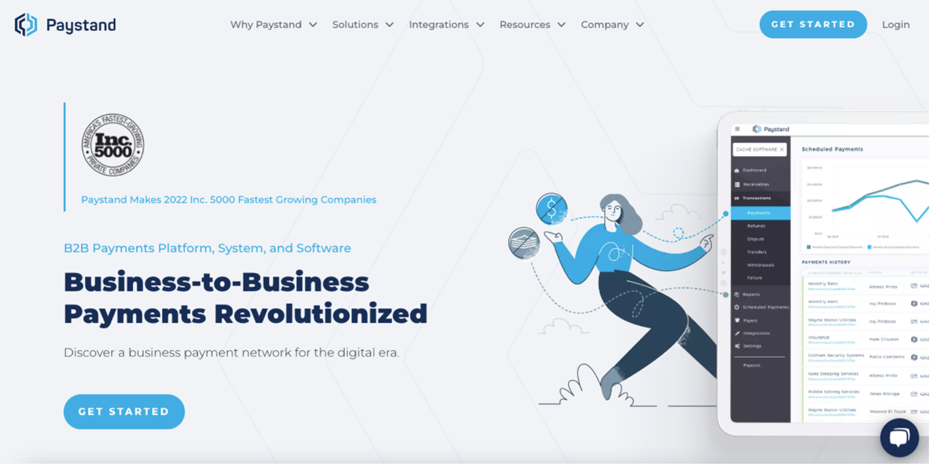 Paystand's Website